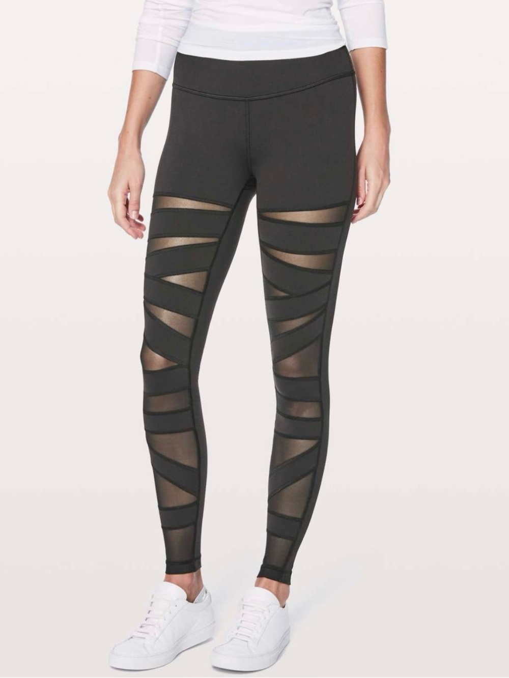 Lululemon Wunder Under Pant (Hi-Rise) *Tech Mesh 28"